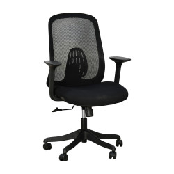 كرسي مكتب دوار أسود