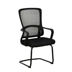 كرسي مكتب ثابت أسود