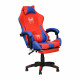كرسي ألعاب أحترافي من الجلد أحمر × أزرق