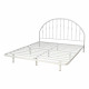 هيكل سرير معدني أبيض 180×200 سم هيكل سرير معدني أبيض 180×200 سم