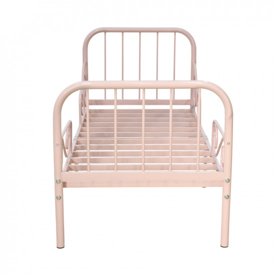 سرير معدني وردي 80×170 سم سرير معدني وردي 80×170 سم