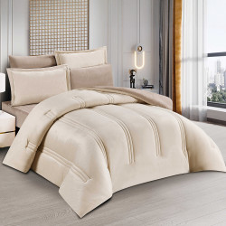 مفرش شتوي مخمل 4 قطع نفر مفرش شتوي مخمل 4 قطع نفر