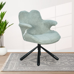 كرسي دوار عصري مع قماش قابل للأزالة تيفاني