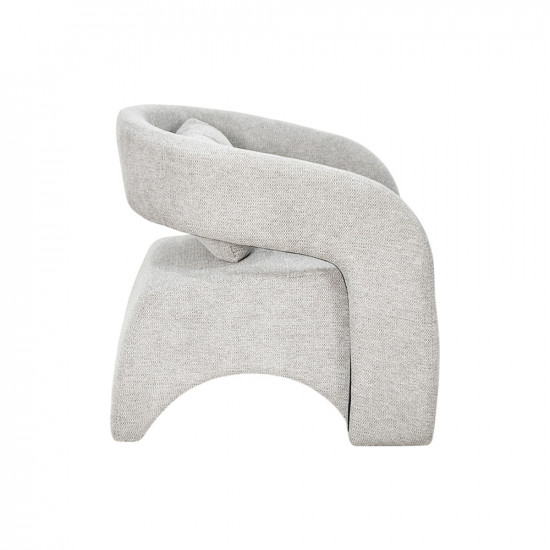 كرسي مفرد عصري من القماش رمادي كرسي مفرد عصري من القماش رمادي