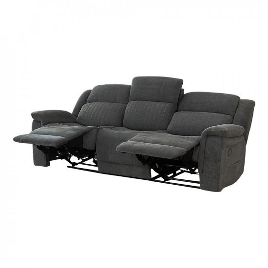 كنبة استرخاء قماش 3 مقاعد قابلة للإمالة كنبة استرخاء قماش 3 مقاعد قابلة للإمالة