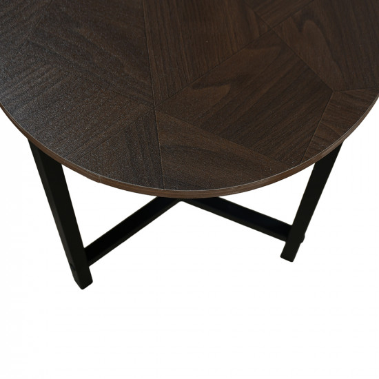 طقم طاولات خدمة 5 قطع خشب بني طقم طاولات خدمة 5 قطع خشب بني