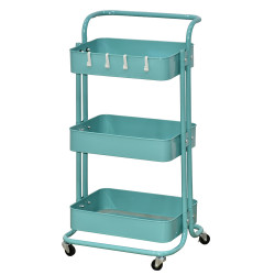 وحدة رفوف متحركة معدنية 3 أدوار تيفاني