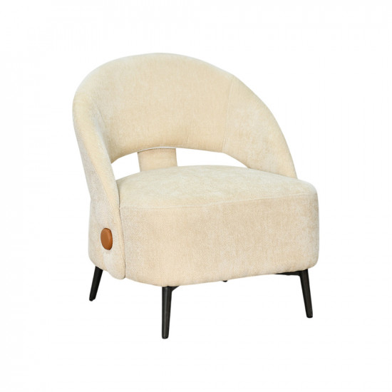 كرسي مفرد عصري قماشي بيج كرسي مفرد عصري قماشي بيج