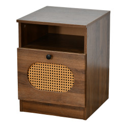 طاولة سرير جانبية مودرن خشبية 