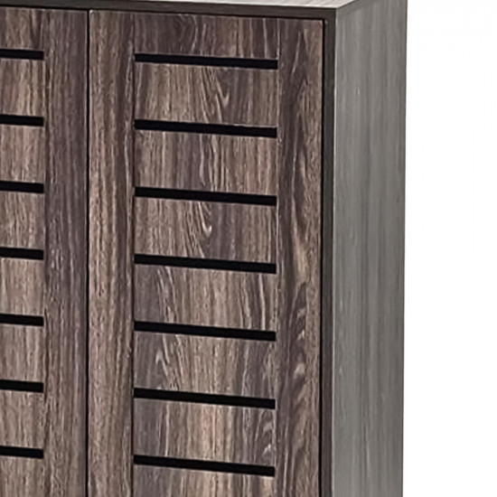 دولاب متعدد الاستخدام خشبي بني 70 سم