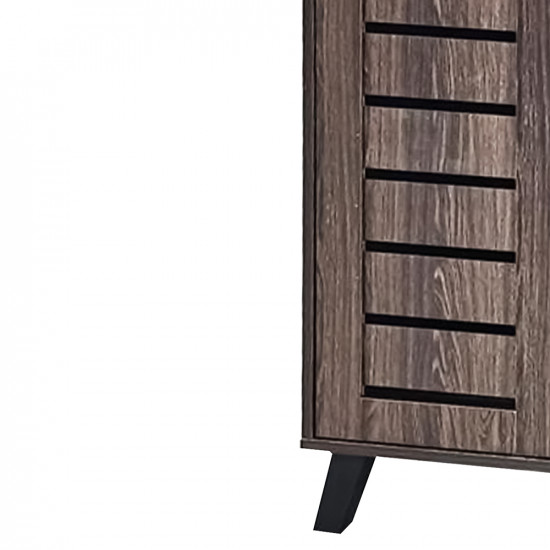 دولاب متعدد الاستخدام خشبي بني 70 سم