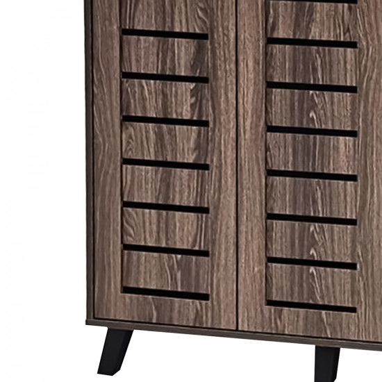 دولاب متعدد الاستخدام خشبي بني 103 سم دولاب متعدد الاستخدام خشبي بني 103 سم