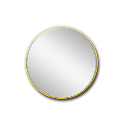 مرآة حائط 90x90 سم بإطار معدن