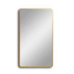 مرآة حائط 160x80 سم بإطار معدن