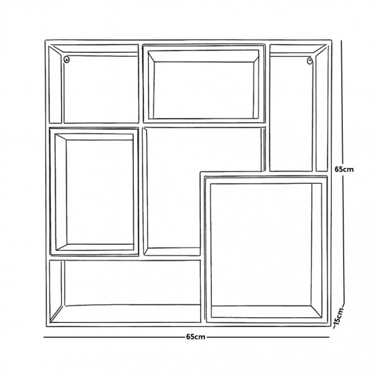 وحدة رفوف حائط وحدة رفوف حائط