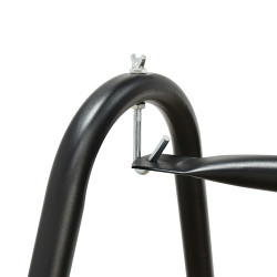 حامل أرجوحة معدني أسود