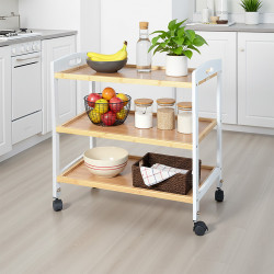 وحدة رفوف متحركة 3 أدوار خشب وحدة رفوف متحركة 3 أدوار خشب