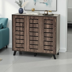 دولاب متعدد الاستخدام خشبي بني 103 سم