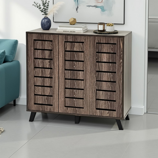 دولاب متعدد الاستخدام خشبي بني 103 سم دولاب متعدد الاستخدام خشبي بني 103 سم