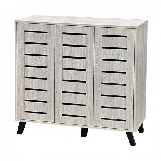 دولاب متعدد الاستخدام خشبي رمادي 103 سم