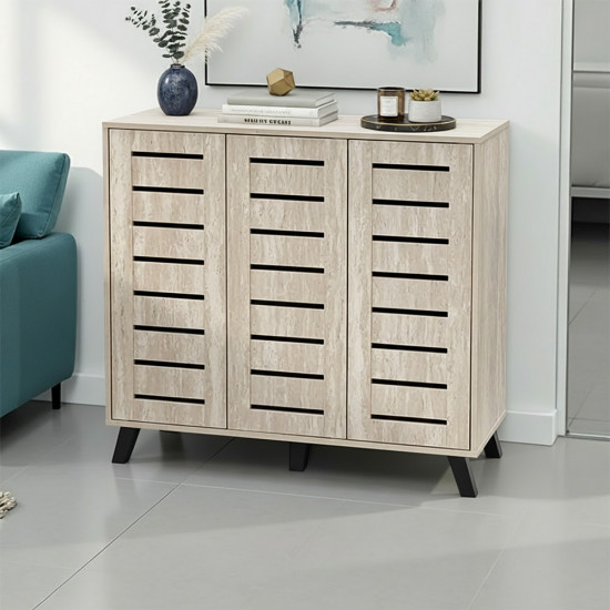 دولاب متعدد الاستخدام خشبي بيج 103 سم