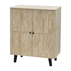 دولاب متعدد الاستخدام خشبي بيج 80 سم