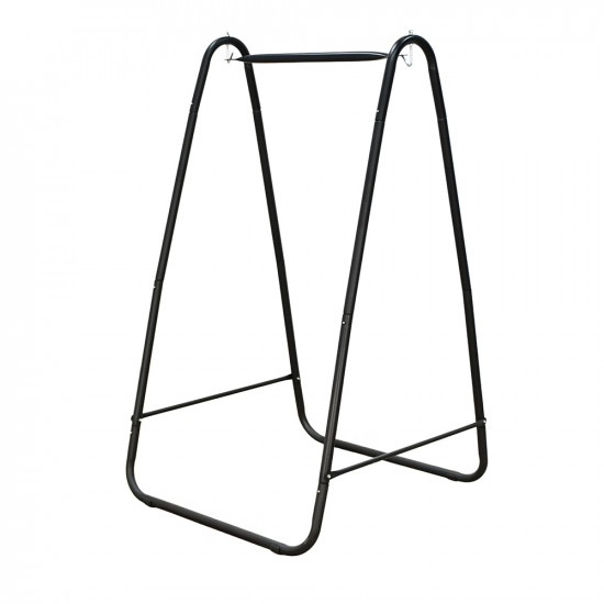 حامل أرجوحة معدني أسود حامل أرجوحة معدني أسود