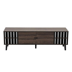 وحدة تلفاز خشبية مودرن بني 160 سم وحدة تلفاز خشبية مودرن بني 160 سم