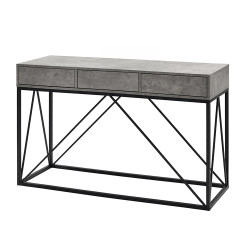 مدخل استقبال مودرن خشبي رمادي