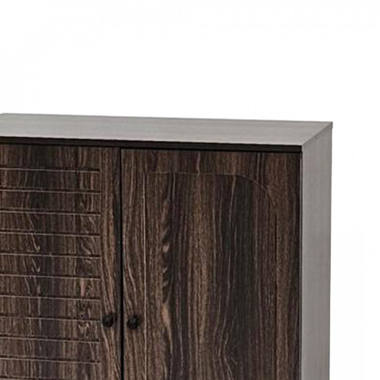 دولاب متعدد الاستخدام خشبي بني 80 سم