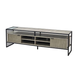 وحدة تلفاز خشبية مودرن بيج 180 سم وحدة تلفاز خشبية مودرن بيج 180 سم