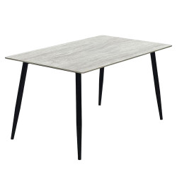 طاولة طعام مفرد خشبية 80×140 سم