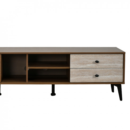 وحدة تلفاز مودرن خشبية 180 سم وحدة تلفاز مودرن خشبية 180 سم