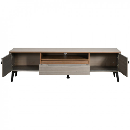 وحدة تلفاز مودرن خشب 160 سم وحدة تلفاز مودرن خشب 160 سم