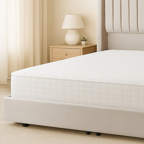 سرير خشبي بتنجيد مخملي عصري 180×200سم