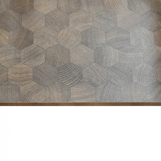 طقم طاولات خدمة 5 قطع 2 دور سطح زجاجي