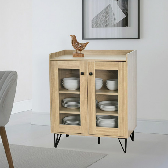 دولاب بوفية صالة خشبي 80 سم دولاب بوفية صالة خشبي 80 سم