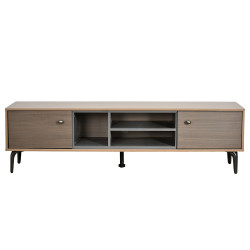 وحدة تلفاز مودرن خشبية 160 سم وحدة تلفاز مودرن خشبية 160 سم