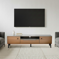 وحدة تلفاز مودرن خشبية 160 سم وحدة تلفاز مودرن خشبية 160 سم