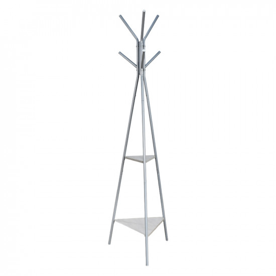 علاقة ملابس معدن برفوف خشبية مودرن علاقة ملابس معدن برفوف خشبية مودرن