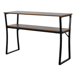 مدخل استقبال 2 دور خشب بهيكل معدني 120 سم مدخل استقبال 2 دور خشب بهيكل معدني 120 سم