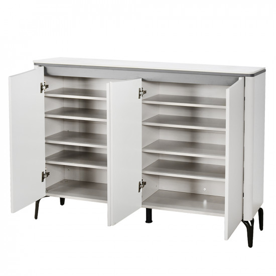 دولاب متعدد الاستخدام سطح رخامي رمادي 140 سم دولاب متعدد الاستخدام سطح رخامي رمادي 140 سم