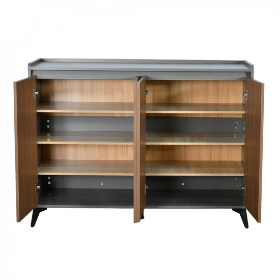 دولاب عصري متعدد الاستخدام خشبي 120 سم دولاب عصري متعدد الاستخدام خشبي 120 سم