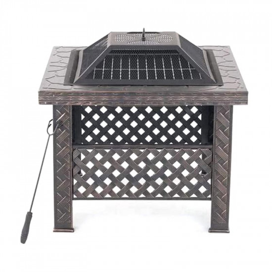 منقل فحم مربع منقل فحم مربع