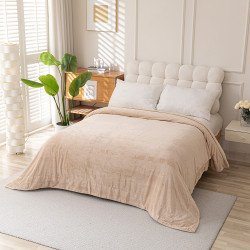 بطانية نيوم فرو فاخرة بملمس مخملي 200×230 سم بطانية نيوم فرو فاخرة بملمس مخملي 200×230 سم