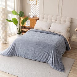بطانية نيوم فرو فاخرة بملمس مخملي 200×230 سم بطانية نيوم فرو فاخرة بملمس مخملي 200×230 سم
