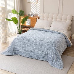 بطانية نيوم فرو فاخرة بملمس مخملي 200×230 سم بطانية نيوم فرو فاخرة بملمس مخملي 200×230 سم