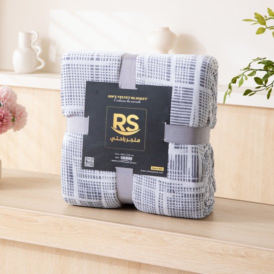 بطانية نيوم فرو فاخرة بملمس مخملي 200×230 سم