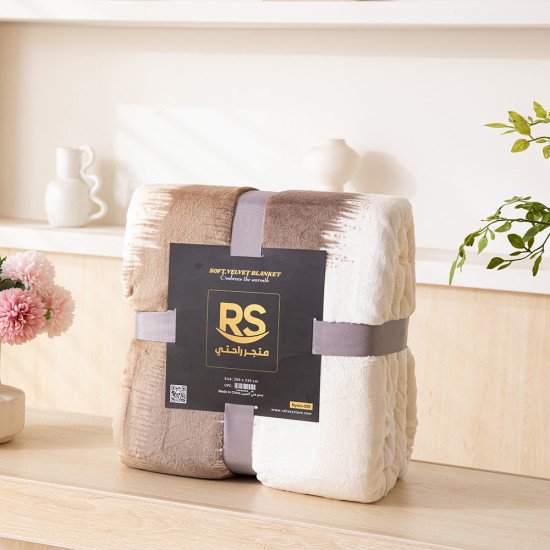 بطانية نيوم فرو فاخرة بملمس مخملي 200×230 سم