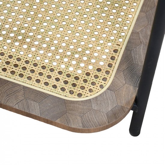 طقم طاولات خدمة 5 قطع 2 دور سطح زجاجي طقم طاولات خدمة 5 قطع 2 دور سطح زجاجي